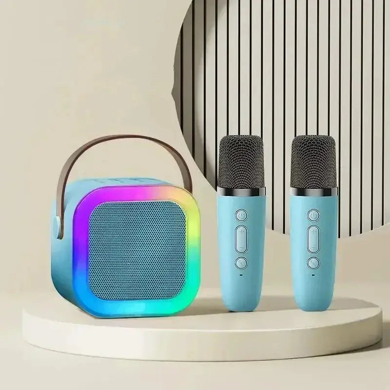Children’s Karaoke Portable Speaker with Singing Microphones Famies by Dams